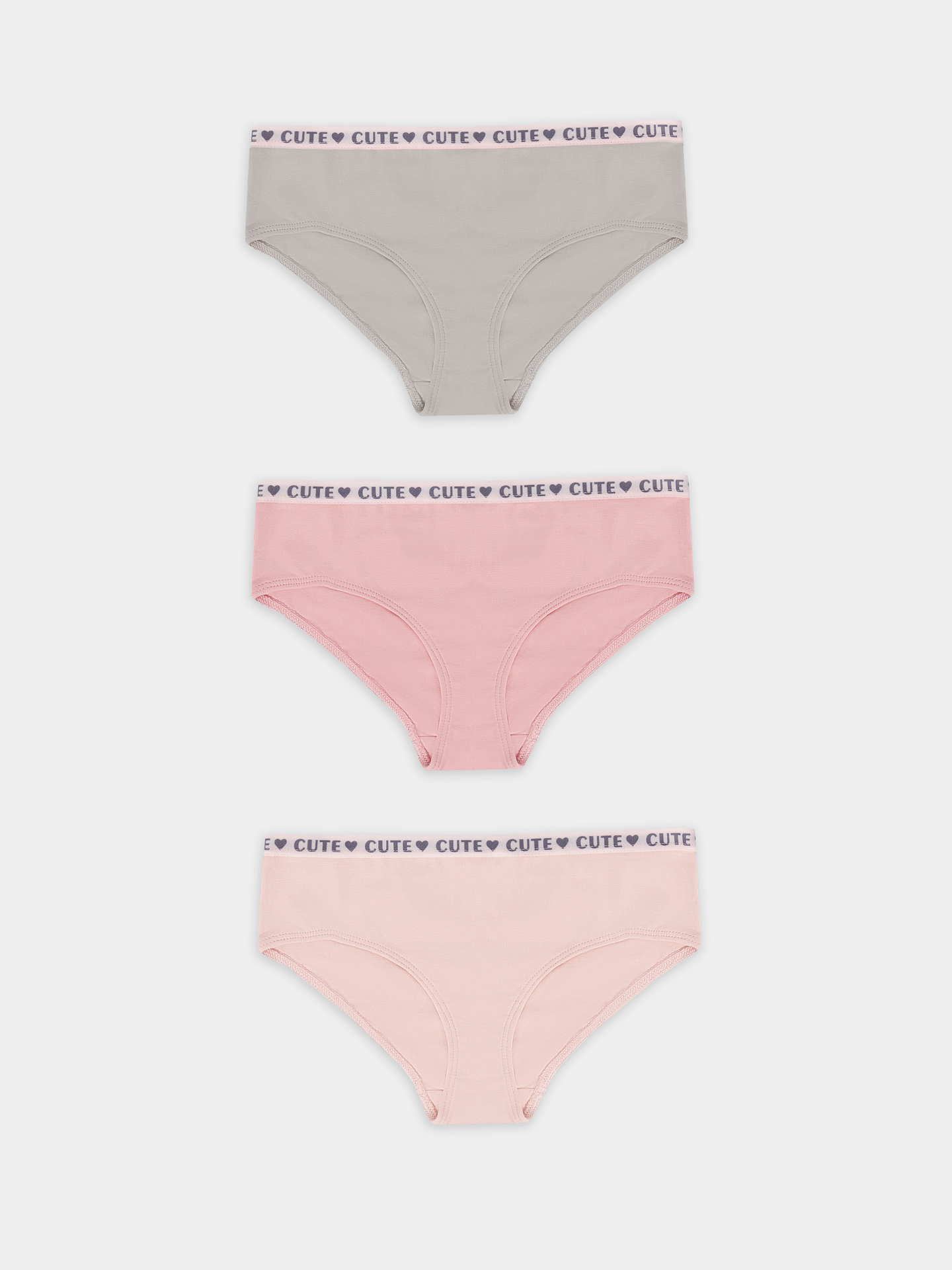 Трусы 3 шт Mark Formelle (Марк Формэль) 417749-3/нежно -розовый - фото 1