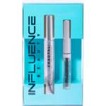 Подарочный набор Influence Beauty Тушь Lash Fracral черная и гель для бровей прозрачный Brow Robot