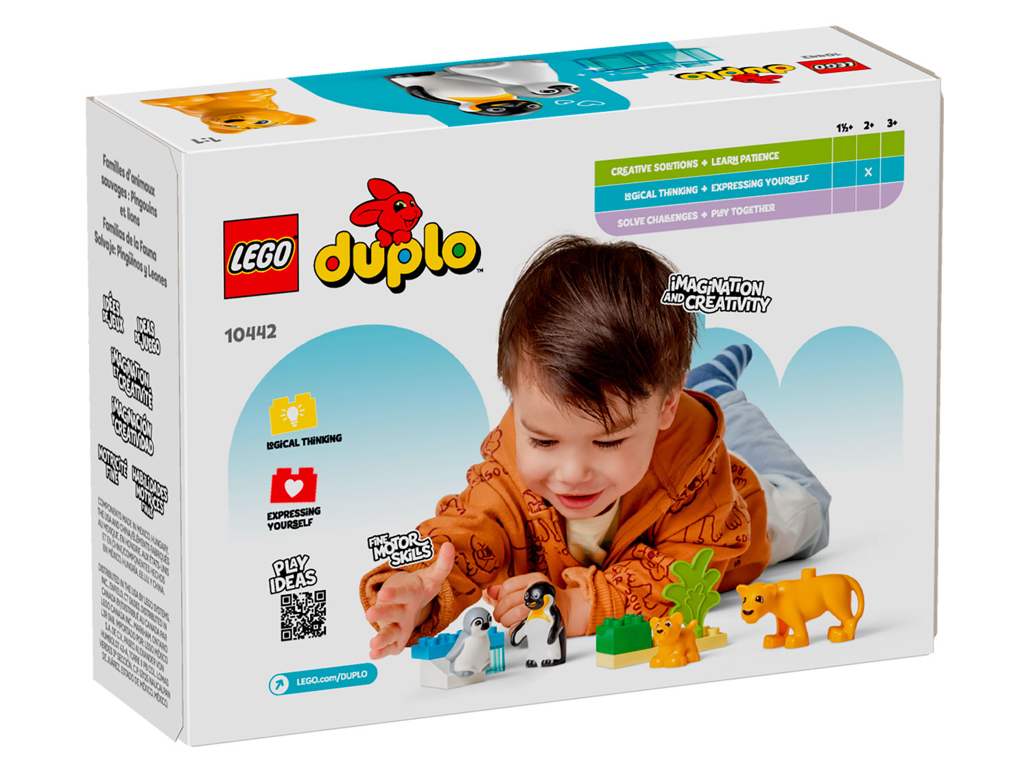 Конструктор LEGO DUPLO Семейства диких животных 10442 10 дет. - фото 6