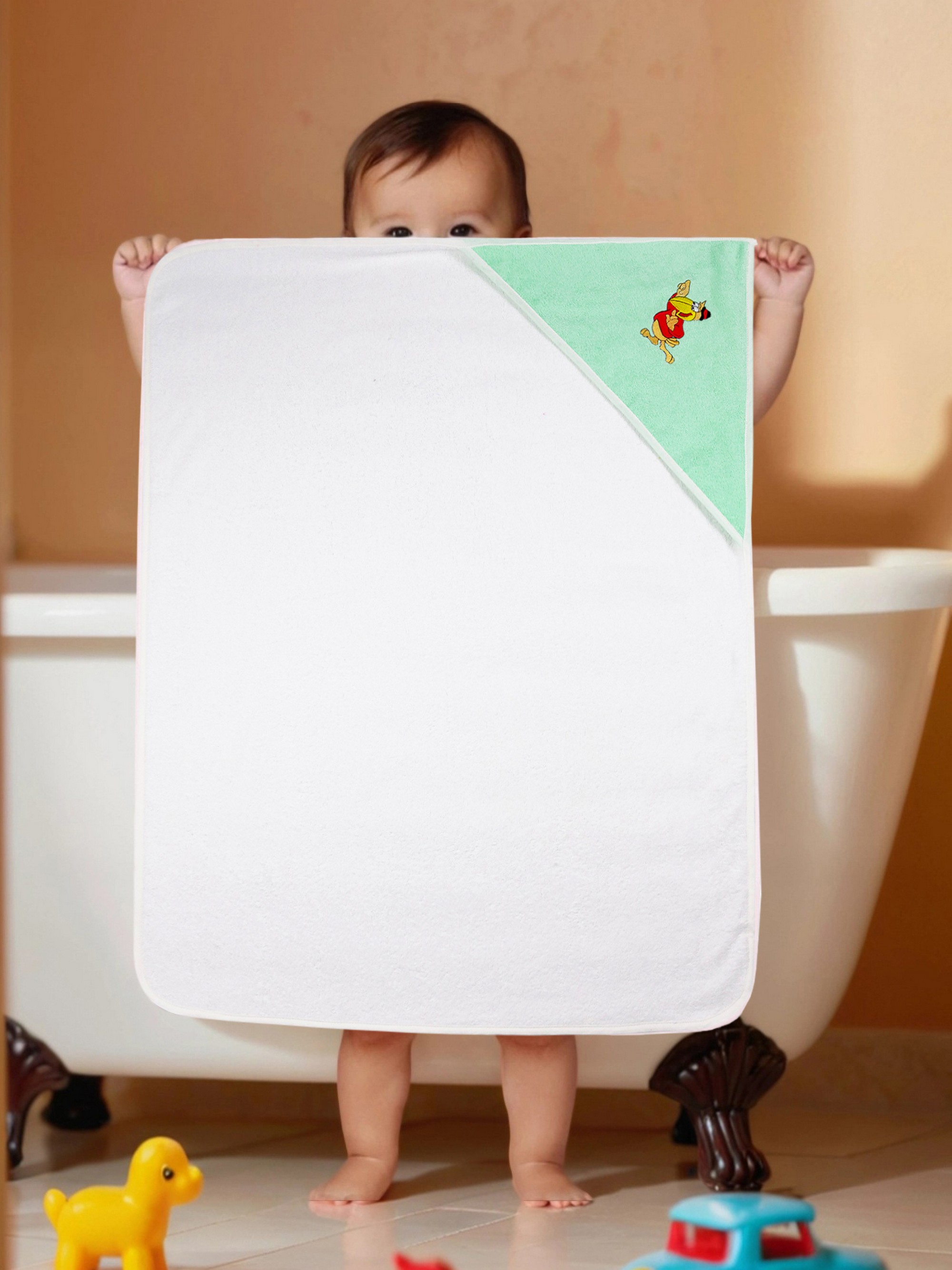 Полотенце уголок Wellness Малыш-00/53_В 80 x 100 см 1 шт. - фото 2