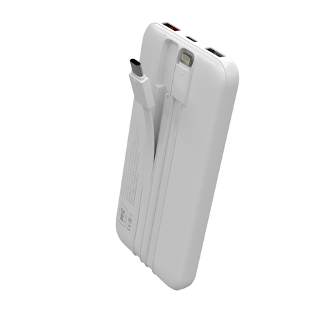 Внешний аккумулятор 10000mAh More Choice PB35-10 White