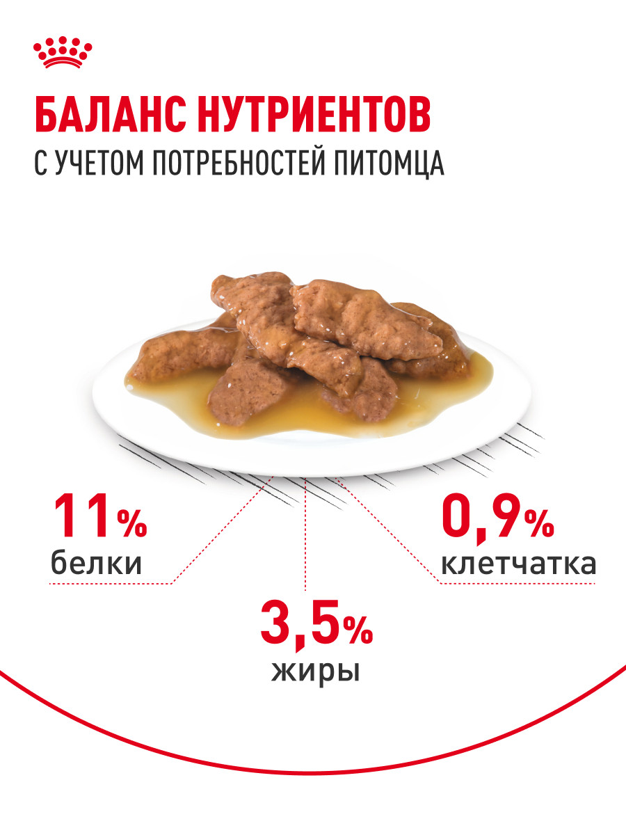 Корм для кошек ROYAL CANIN 85г Indoor Sterilised соус для живущих в помещении - фото 4