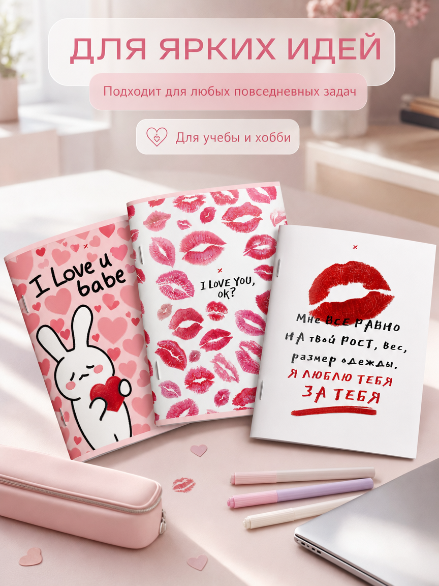 Общая тетрадь Lorex Stationery клетка 5 шт. - фото 4