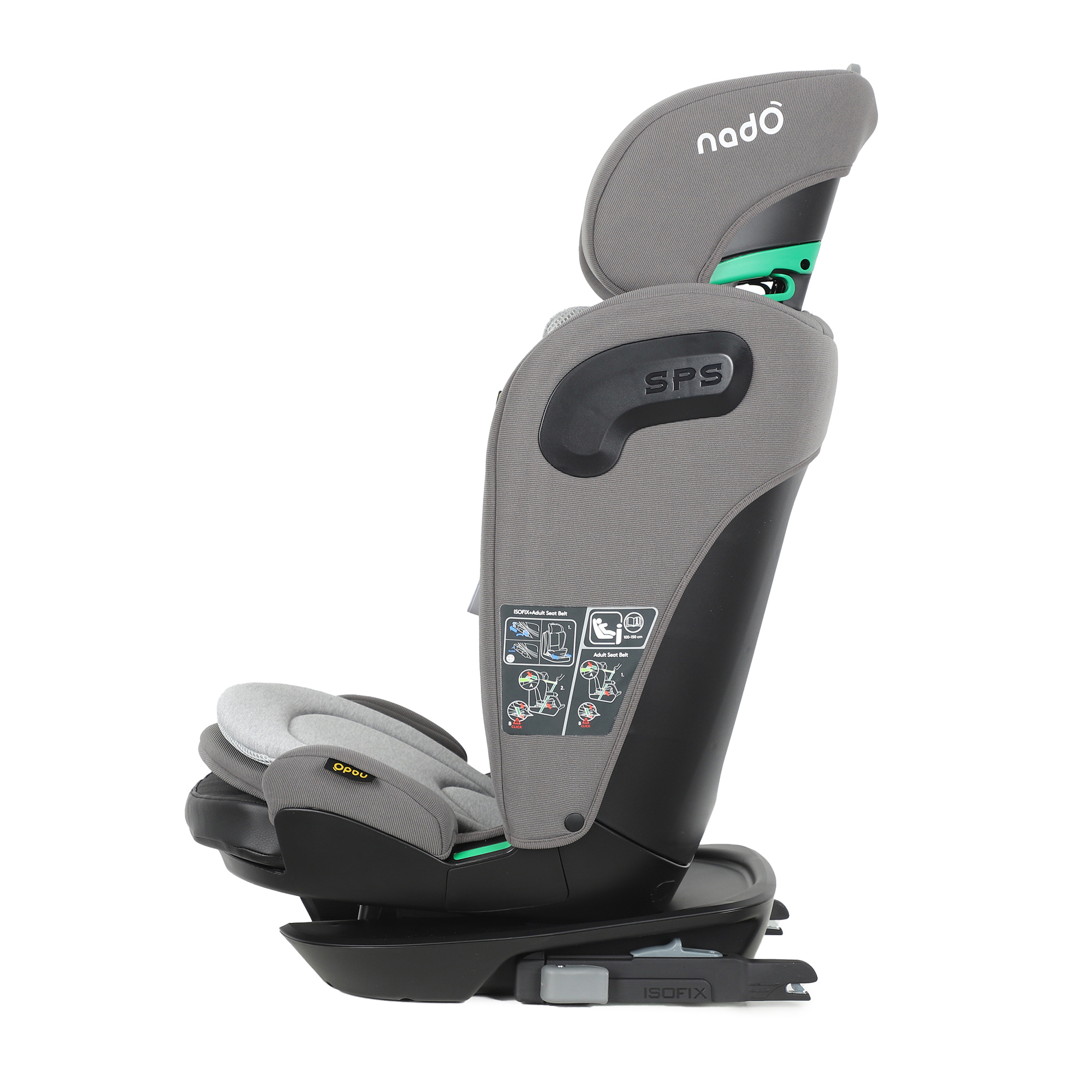 Автокресло nado Coconut ash Isofix 2/3 (15-36 кг) - фото 32