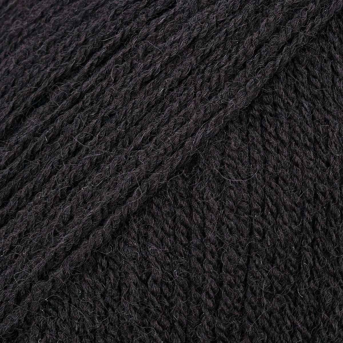 Пряжа Alize полушерстяная Lanagold 800 100 гр 730 м 5 мотков 60 черный - фото 7