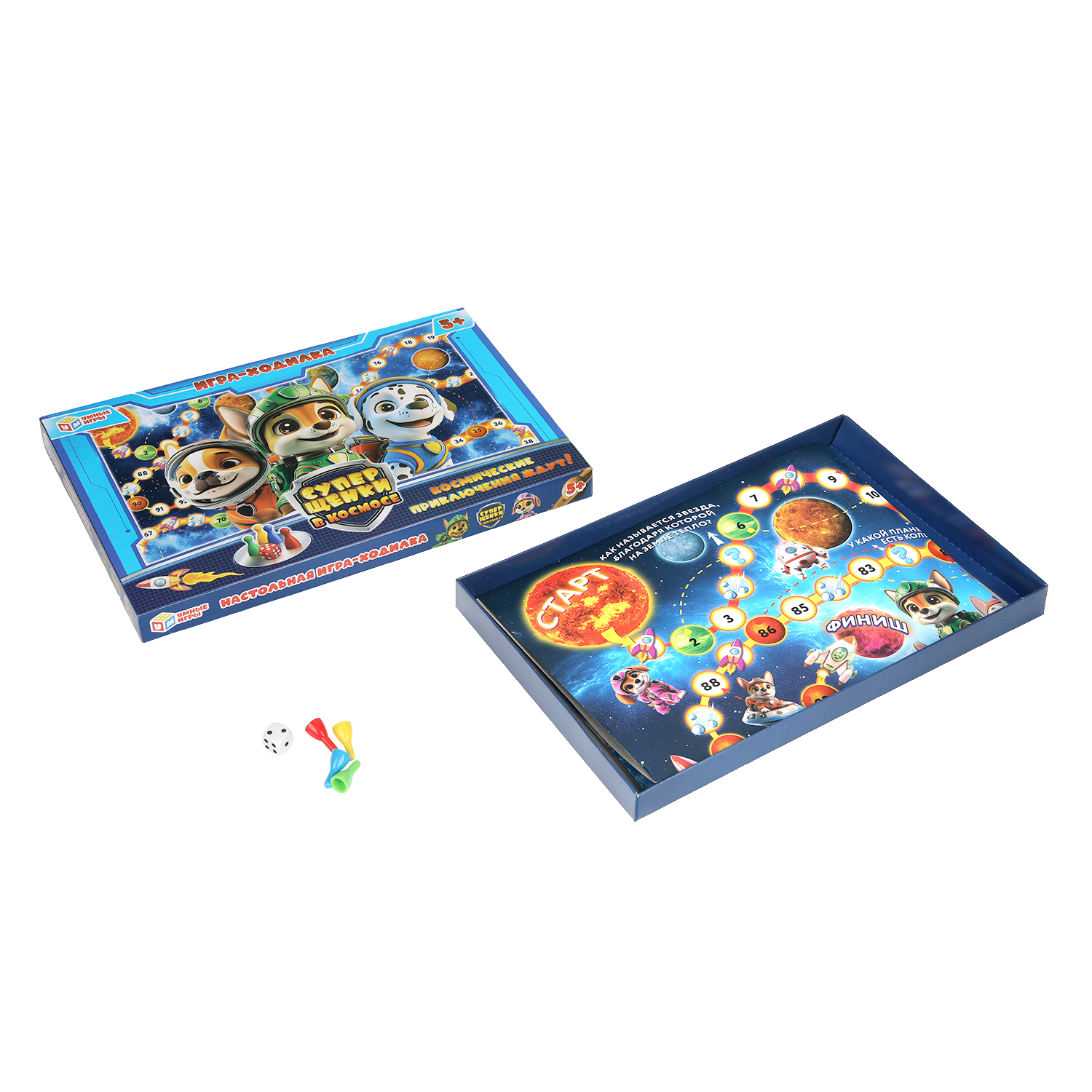 Настольная игра Умные игры Суперщенки в космосе - фото 2