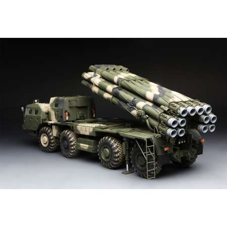 Сборная модель MENG SS-009 система залпового огня 9А52-2 Смерч 1/35