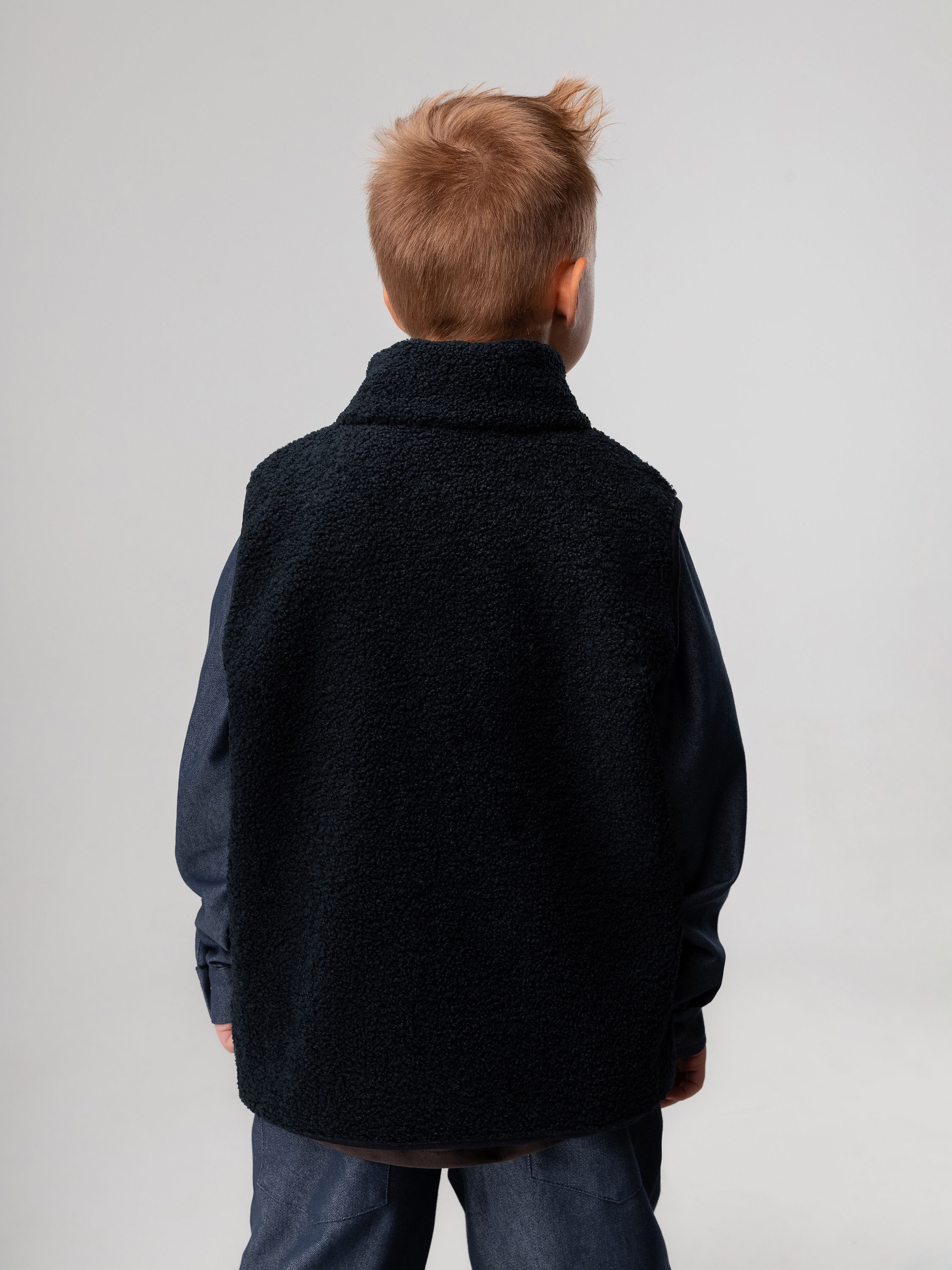 Жилет Bodo 14-86MU_темно-синий - фото 7