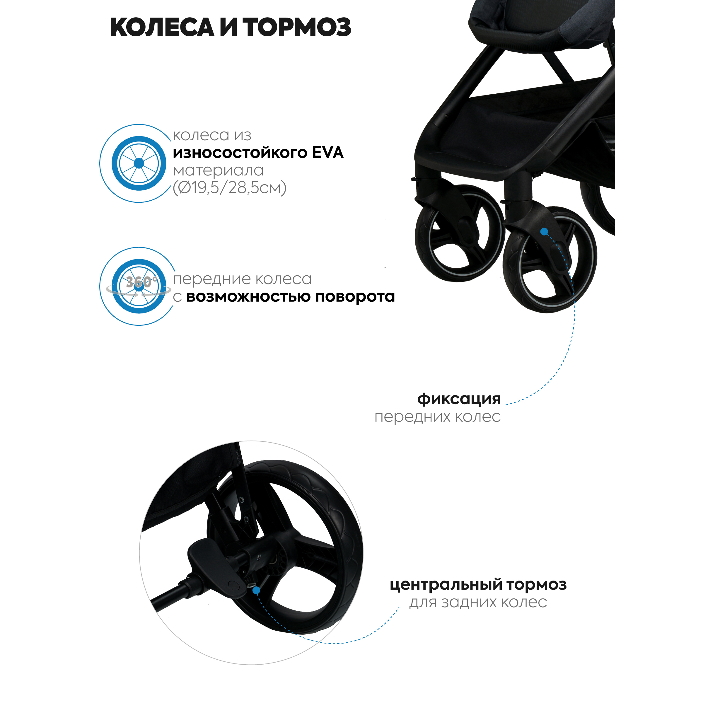 Коляска трансформер JOVOLA RAPID оливковый-темно серый - фото 12