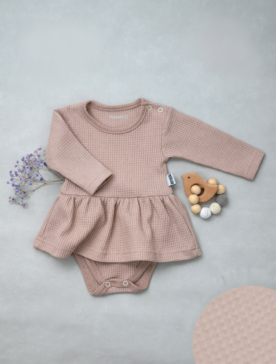 Боди-платье Amelli 290.035.0.0.090сир - фото 3