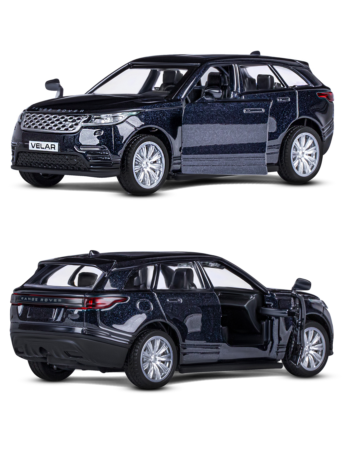 Внедорожник АВТОпанорама Land Rover Range Rover Velar 1:43 JB1200177 - фото 7