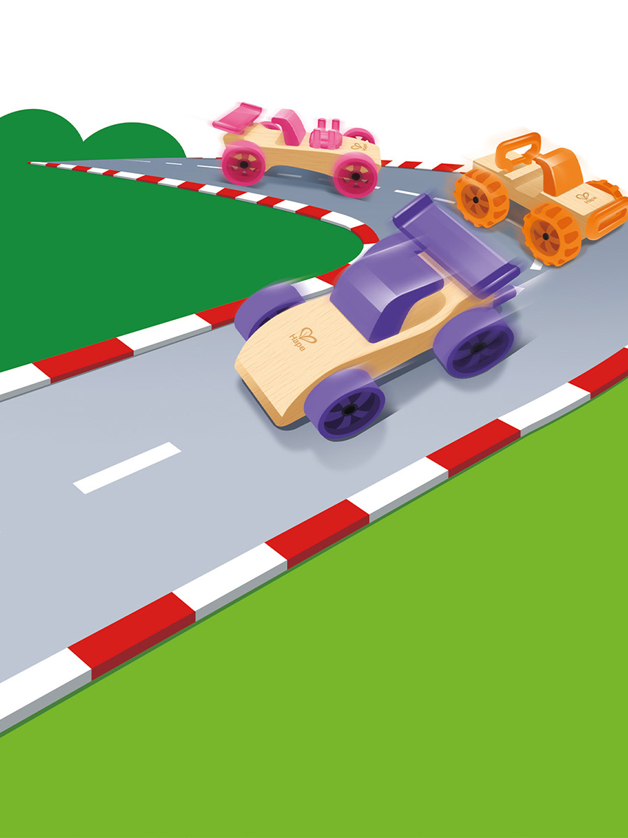 Автомобиль Hape Гонки в ассортименте E6620_HP - фото 7