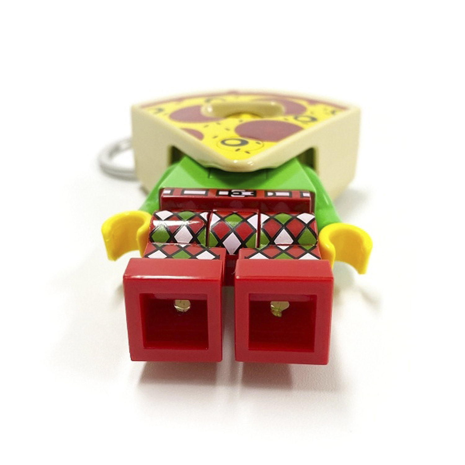 Брелок LEGO Человек-Пицца - фото 8