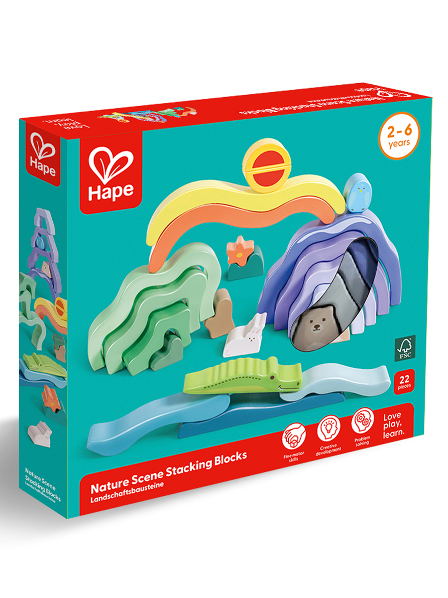 Игрушка Hape пирамидка - фото 12