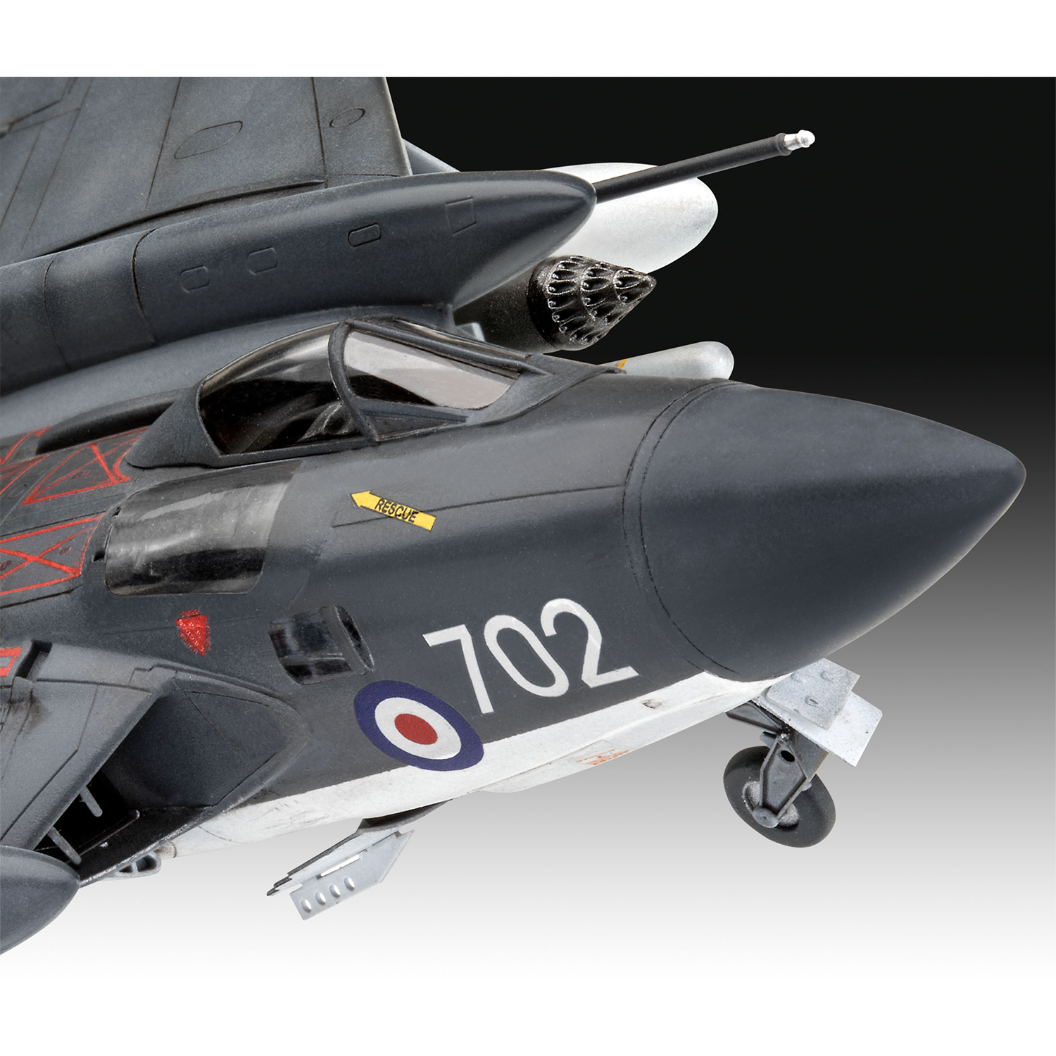 Сборная модель Revell Легенды Британии: Sea Vixen FAW 2 70th Anniversary 03866 - фото 4