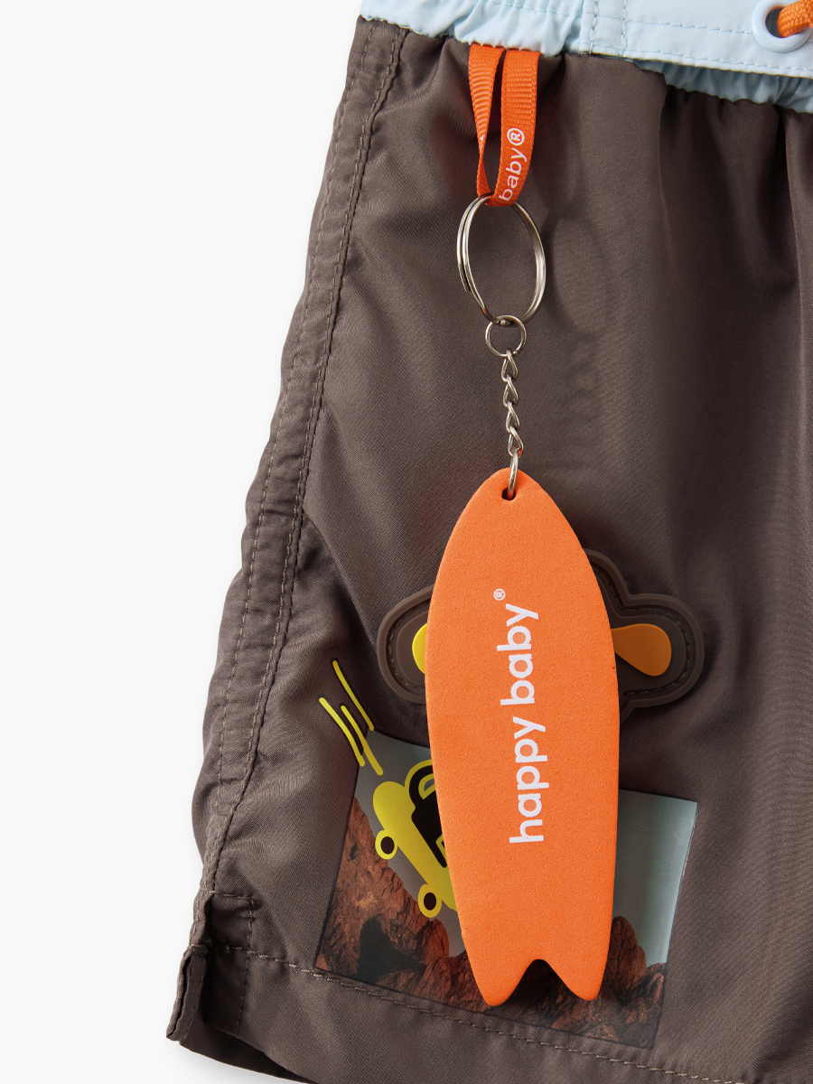 Шорты плавательные Happy Baby 50647-1_brown (mountains) - фото 3