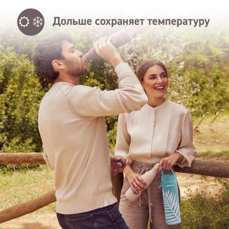 Термосумка Miniland для бутылочек и термосов Thermybag Terra 500 мл бирюзовая