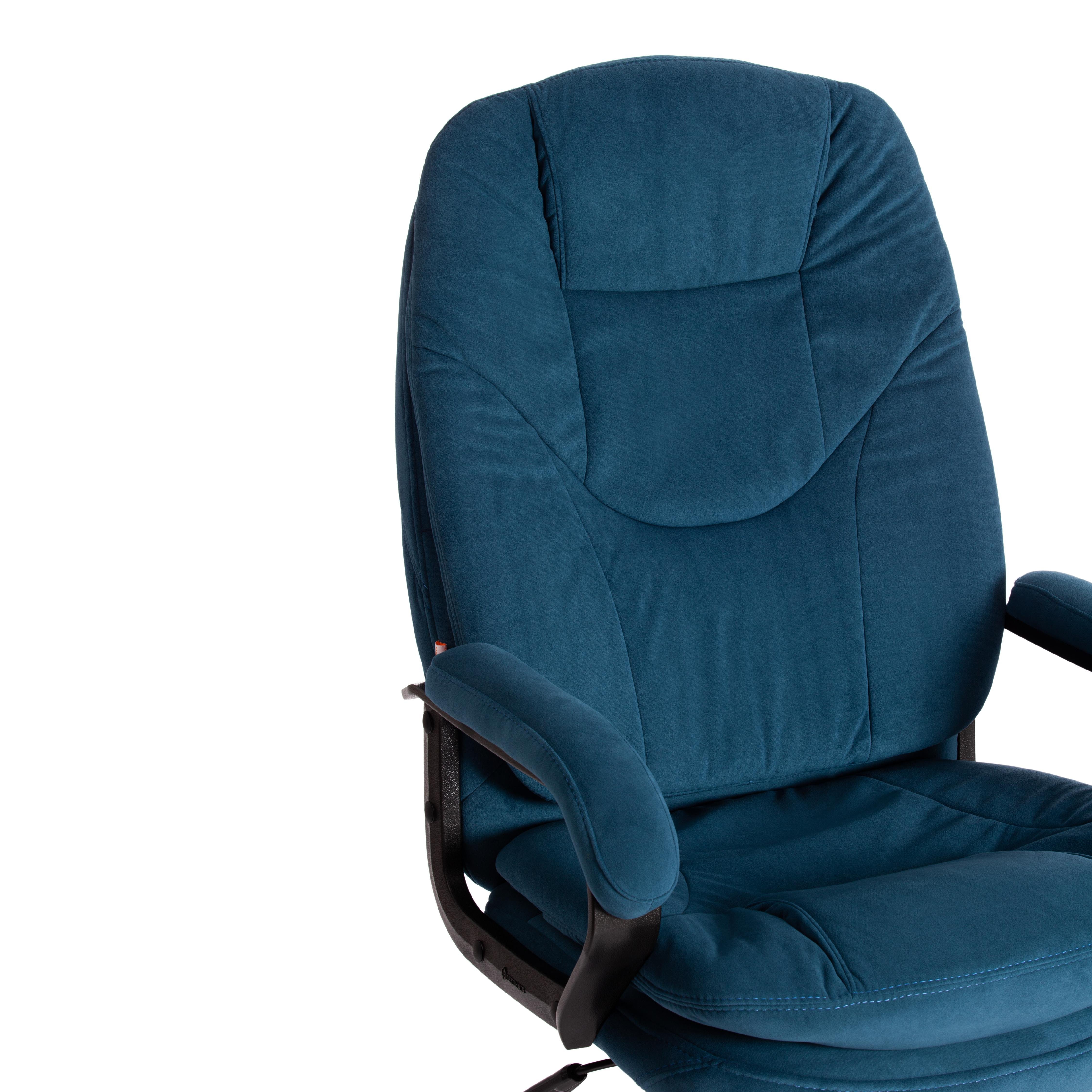Компьютерное кресло TETCHAIR Комфорт Лт флок синий - фото 15