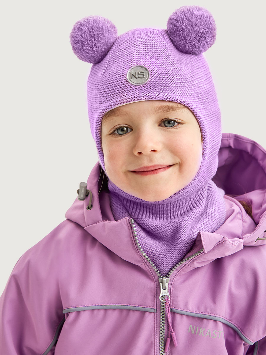 Балаклава NIKASTYLE 10м20226 лаванда - фото 1