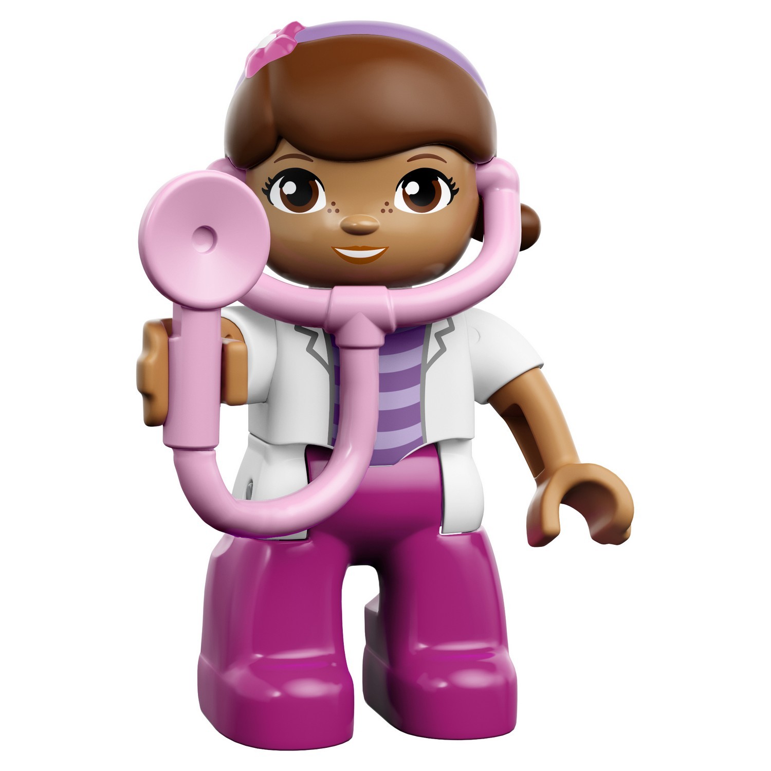 Конструктор LEGO DUPLO Скорая помощь Доктора Плюшевой блочный - фото 7