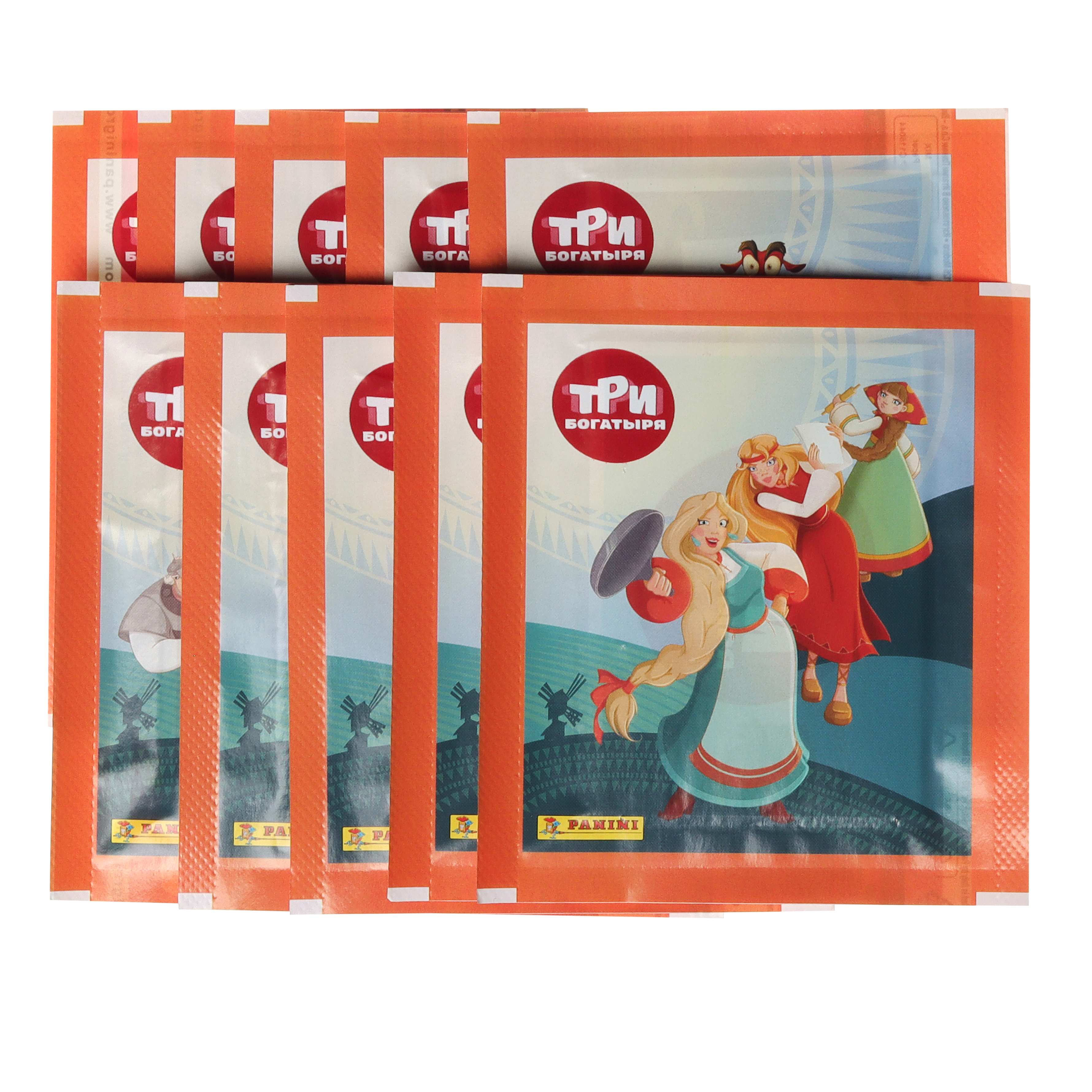 Наклейки Panini Три богатыря 20 шт. - фото 2