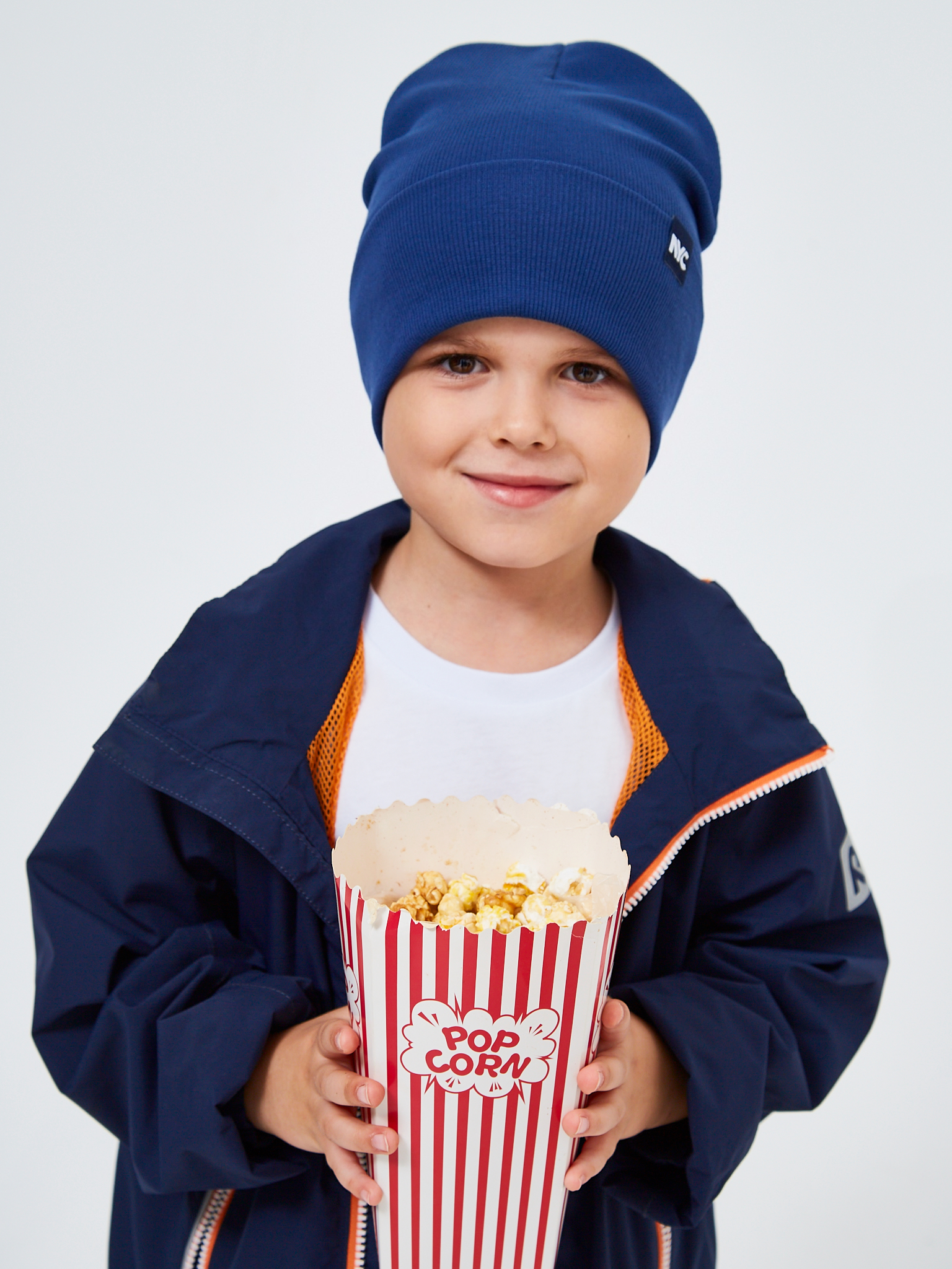 Шапка NYCkids NYC-H-040-KashB-blue - фото 11