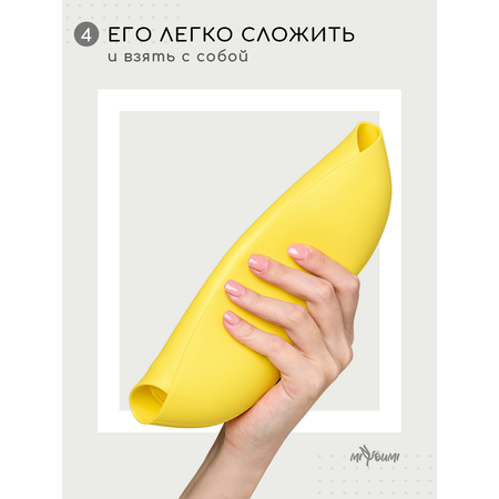 Нагрудник Miyoumi силикон