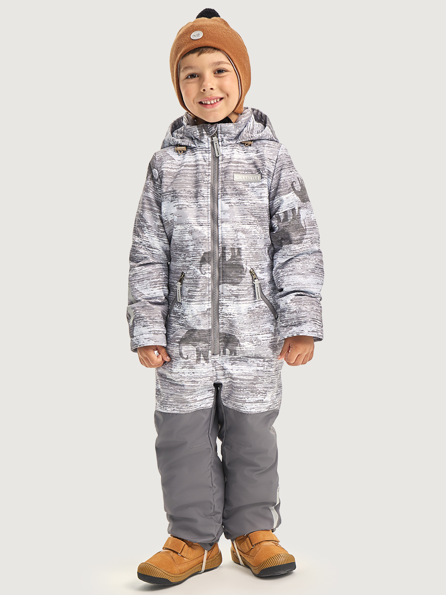 Комбинезон NIKASTYLE 8м1326 орех/асфальт - фото 1