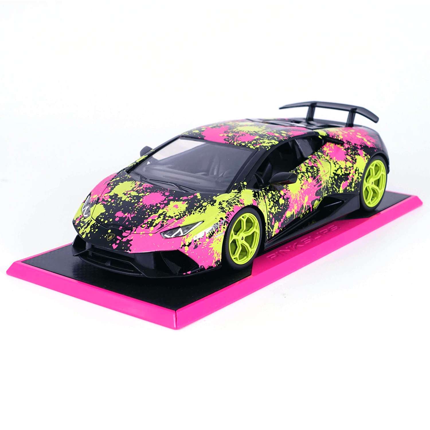 Автомобиль Jada Lamborghini Huracan Performante Pink Slips 1:24 ТоуR345 - фото 1