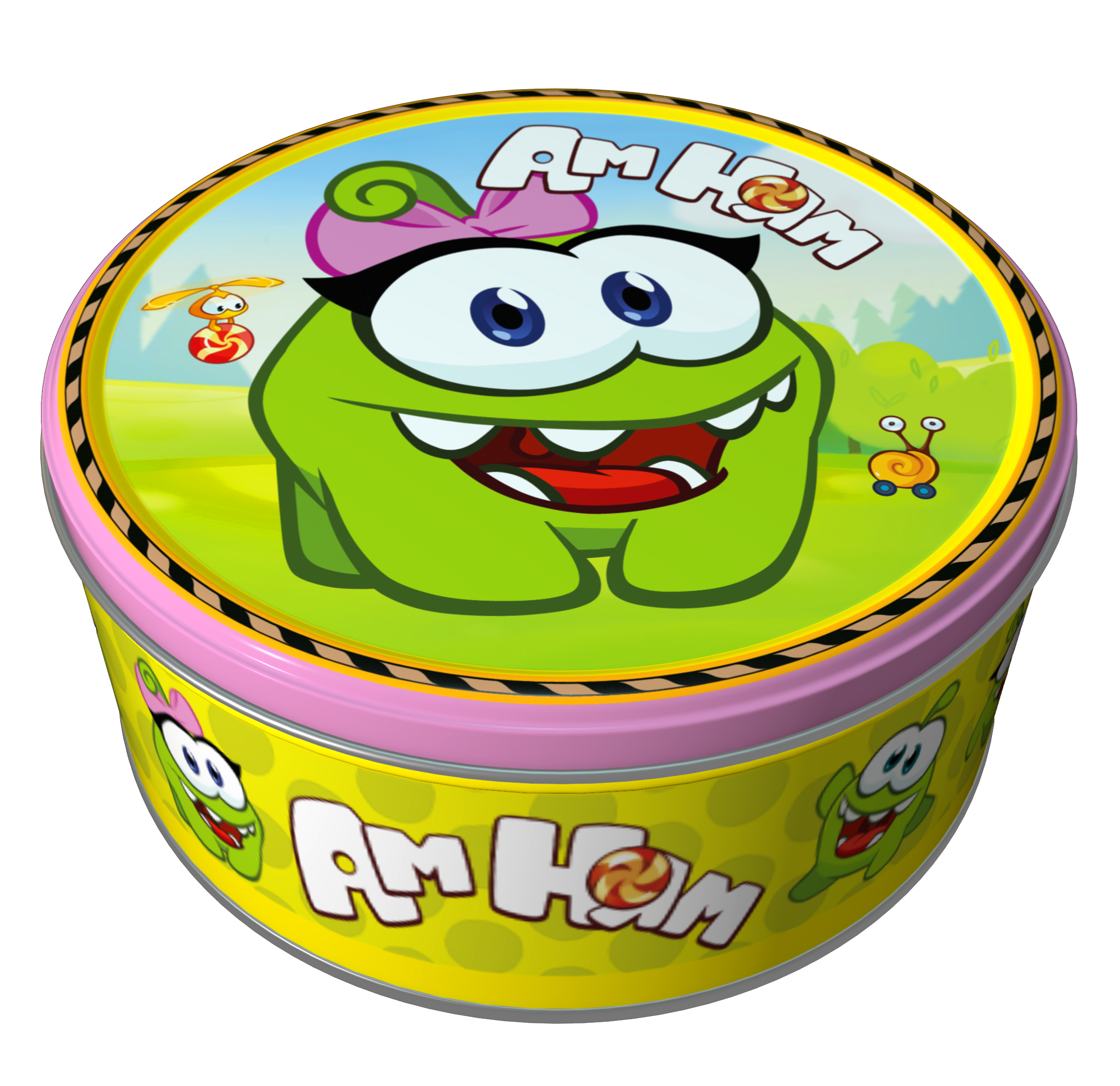 Печенье сдобное Три кота Regnum Ам Ням с сахарной обсыпкой 150г - фото 1