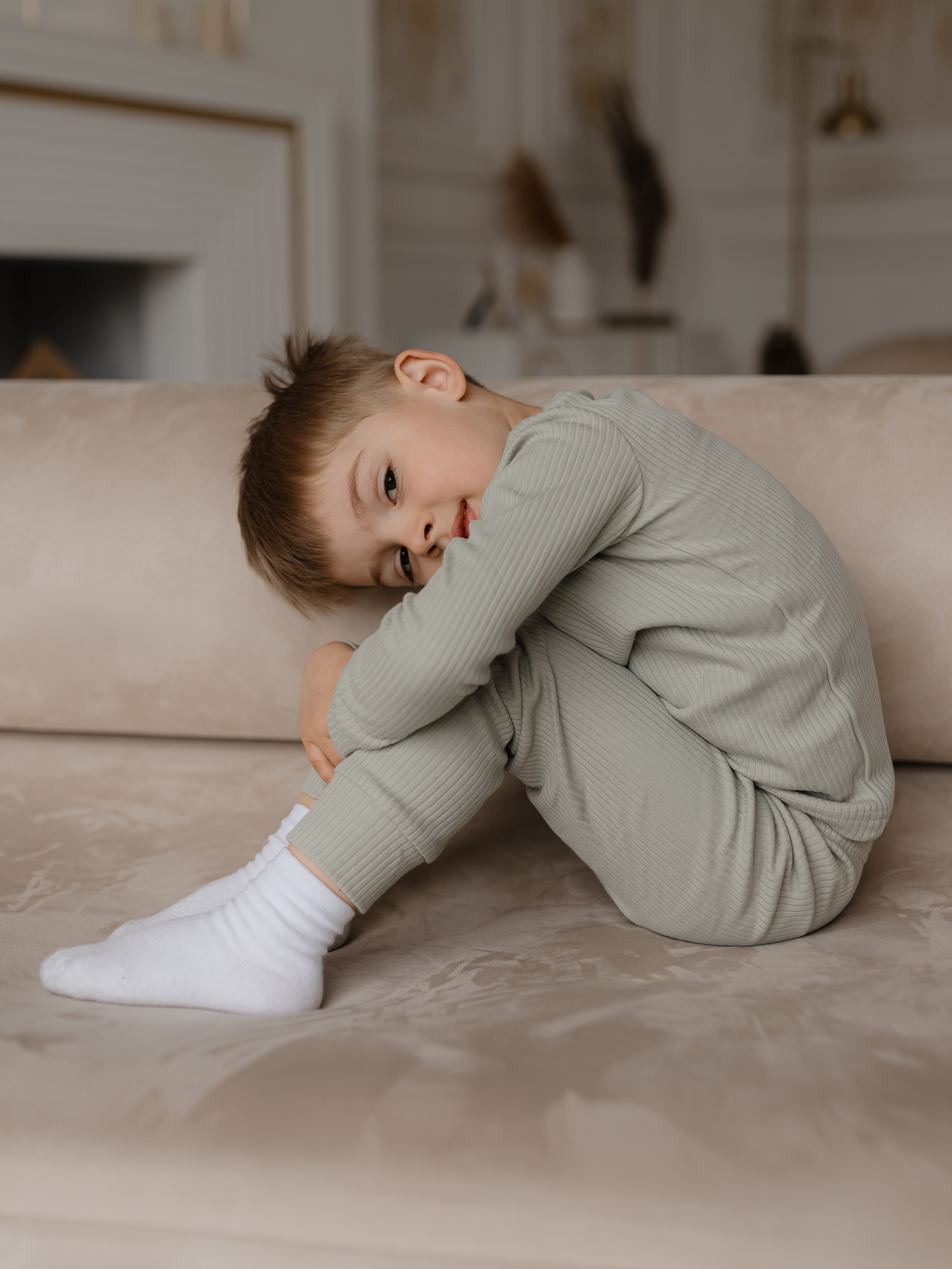 Пижама Alisse dreams ПКБРБ0034/шалфей - фото 5