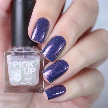Лак для ногтей Pink Up мини с эффектом геля тон 50 5 мл