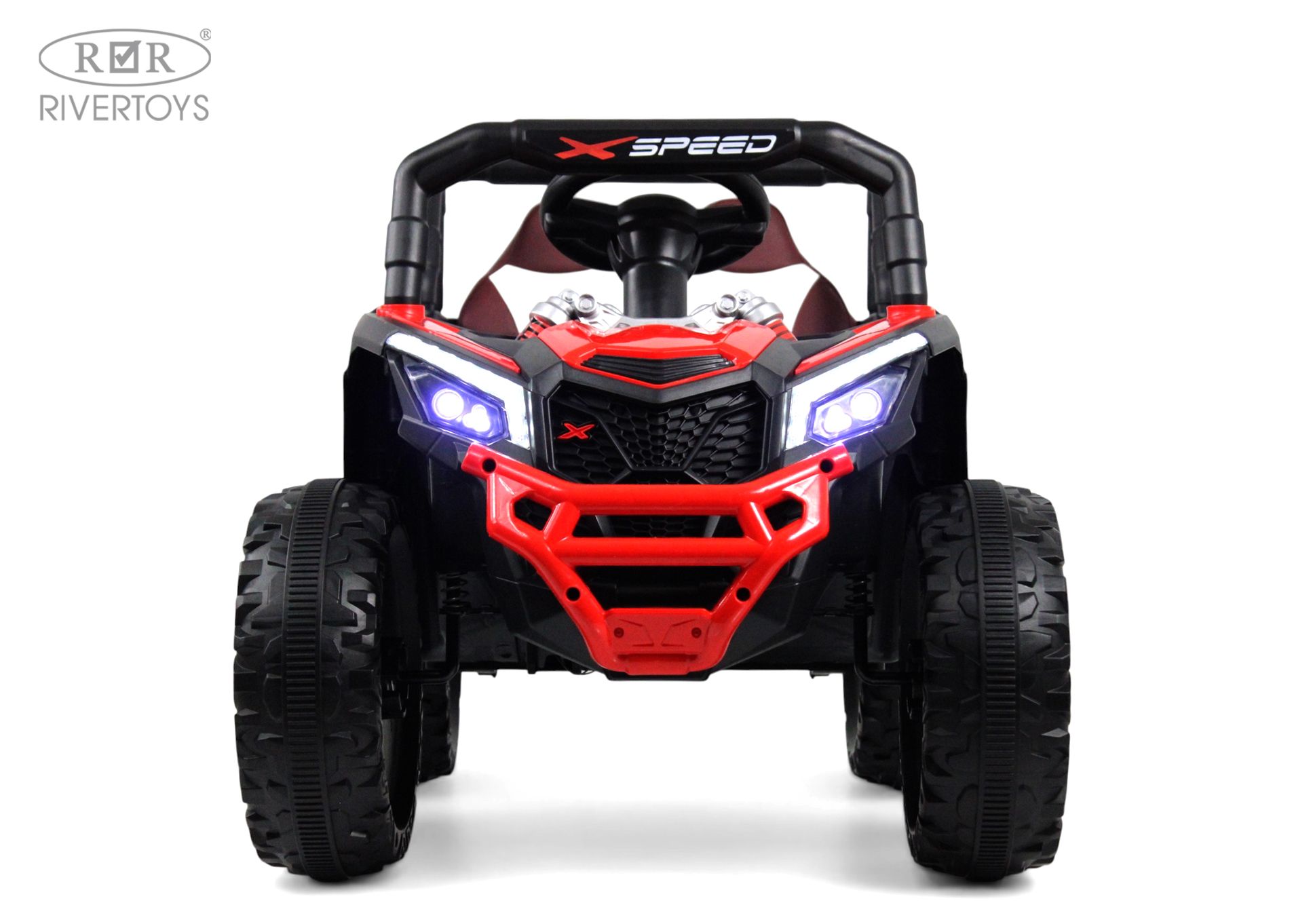 Электромобиль RIVERTOYS М303БХ-RED С пультом ДУ - фото 8