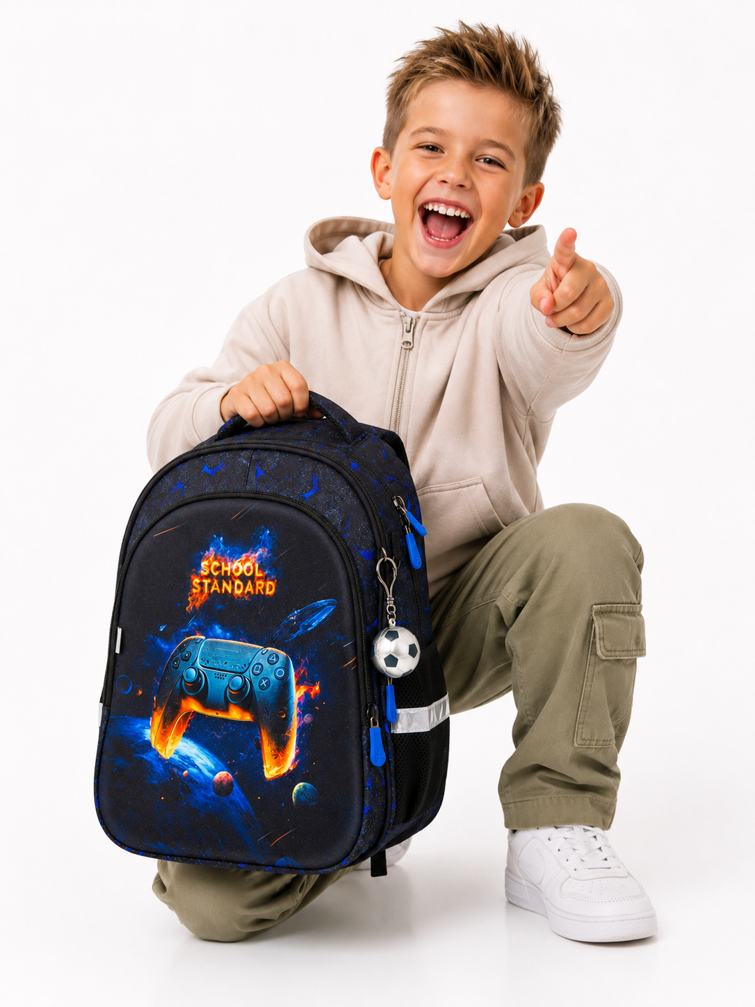 Рюкзак School Standard для мальчика набор 8 в 1 - фото 4