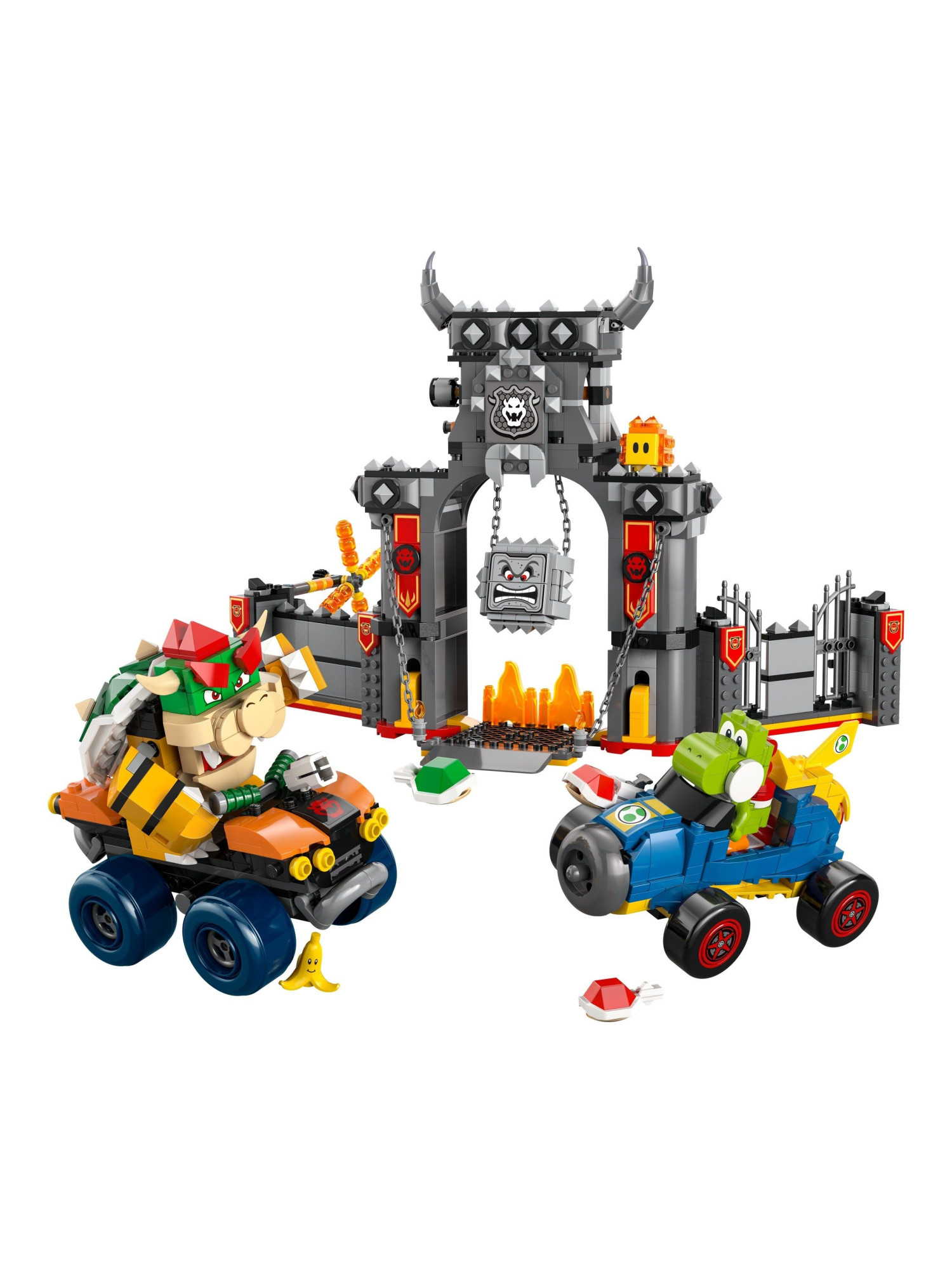 Конструктор LEGO Super Mario Замок Боузера 1068 дет. - фото 2