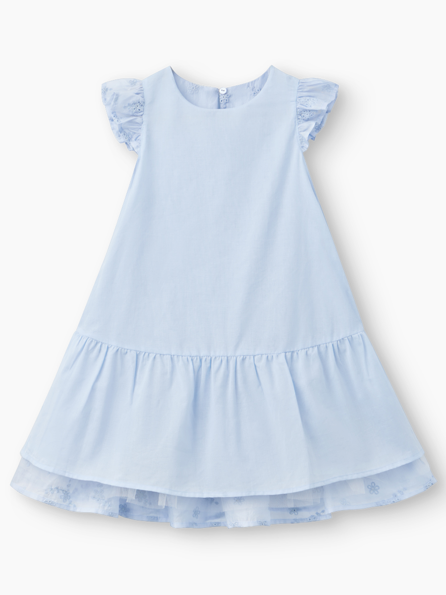 Платье Happy Baby 88723_light-blue - фото 7