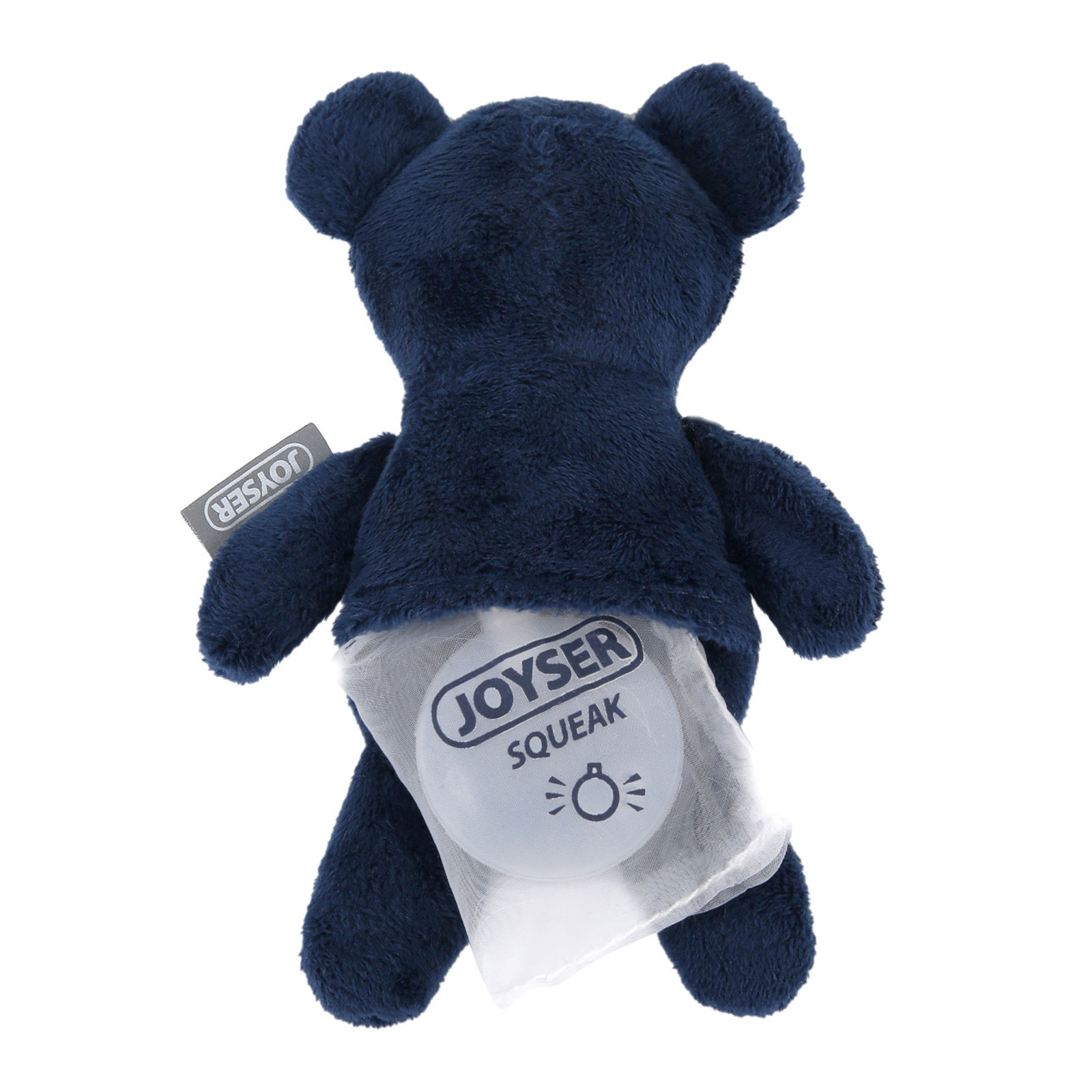 Игрушка для собак JOYSER Puppy Мишка со сменной пищалкой S 15см Синий - фото 3