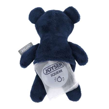 Игрушка для собак JOYSER Puppy Мишка со сменной пищалкой S 15см Синий