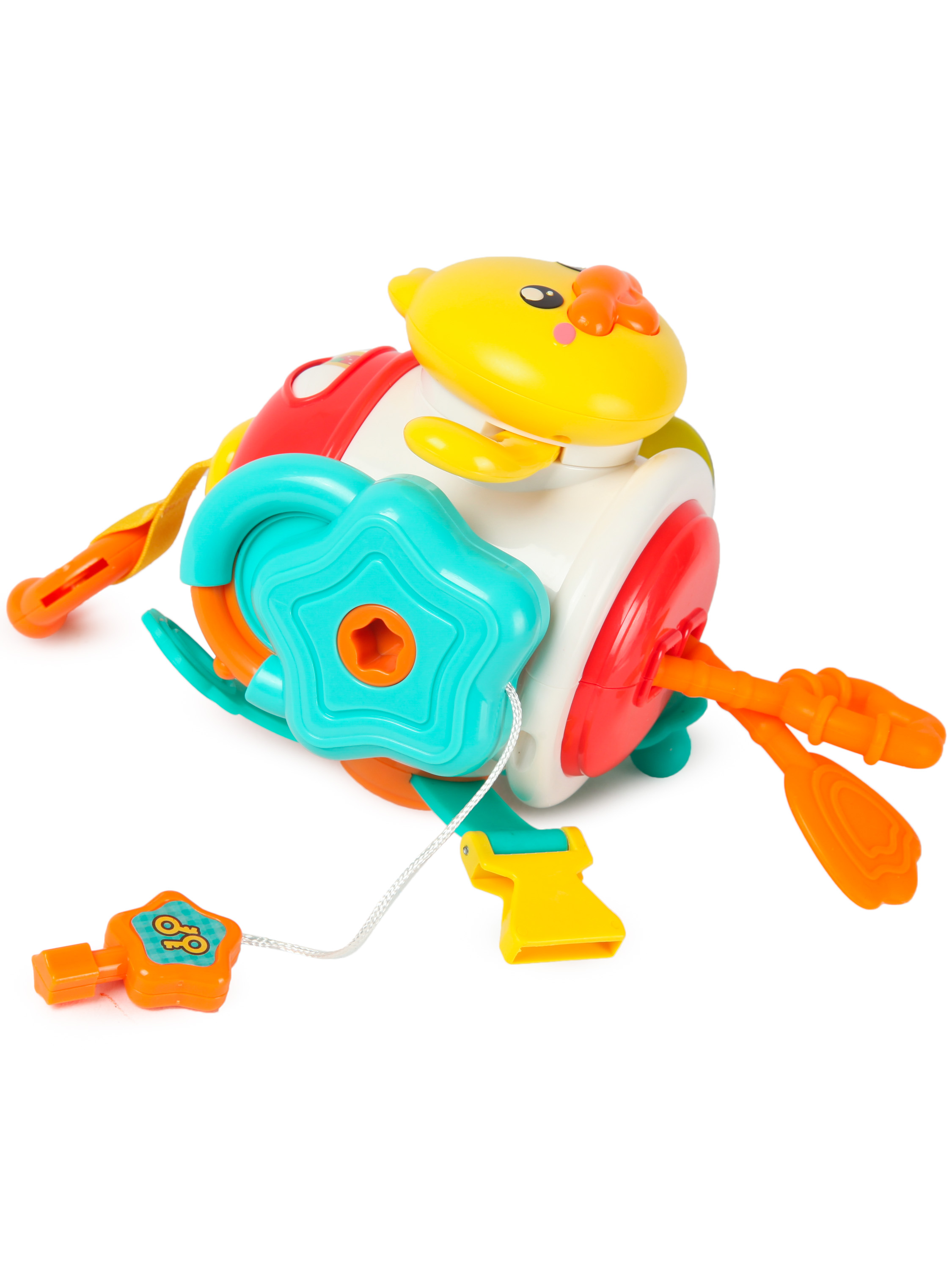 Игрушка BabyGo бизиборд Утка-бизиборд - фото 7