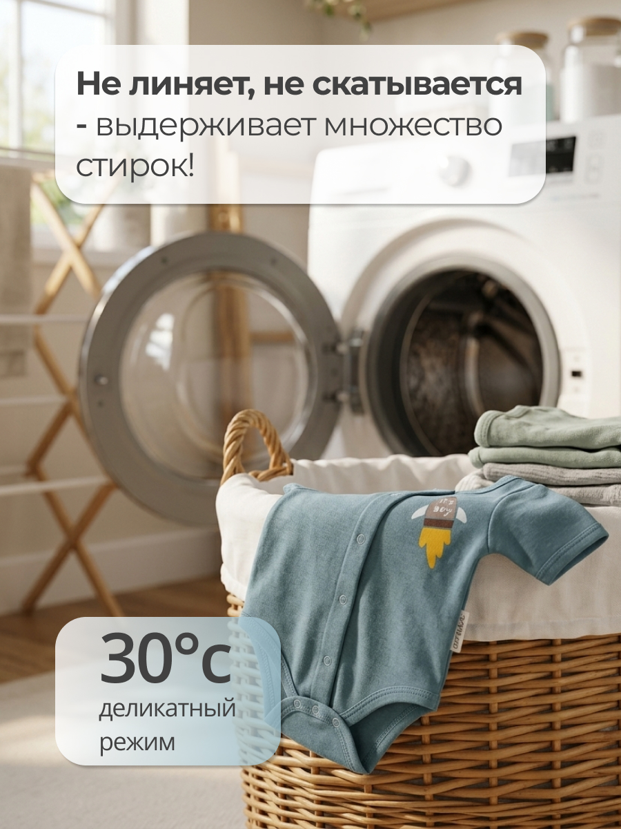 Боди 2 шт Эскимо 23-701 - фото 8