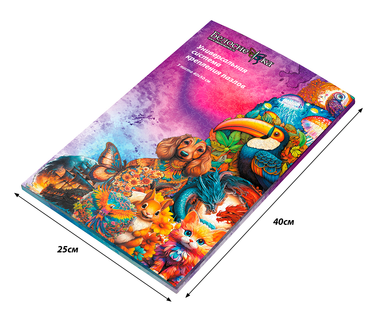 Пазл Белоснежка деревянный - фото 3