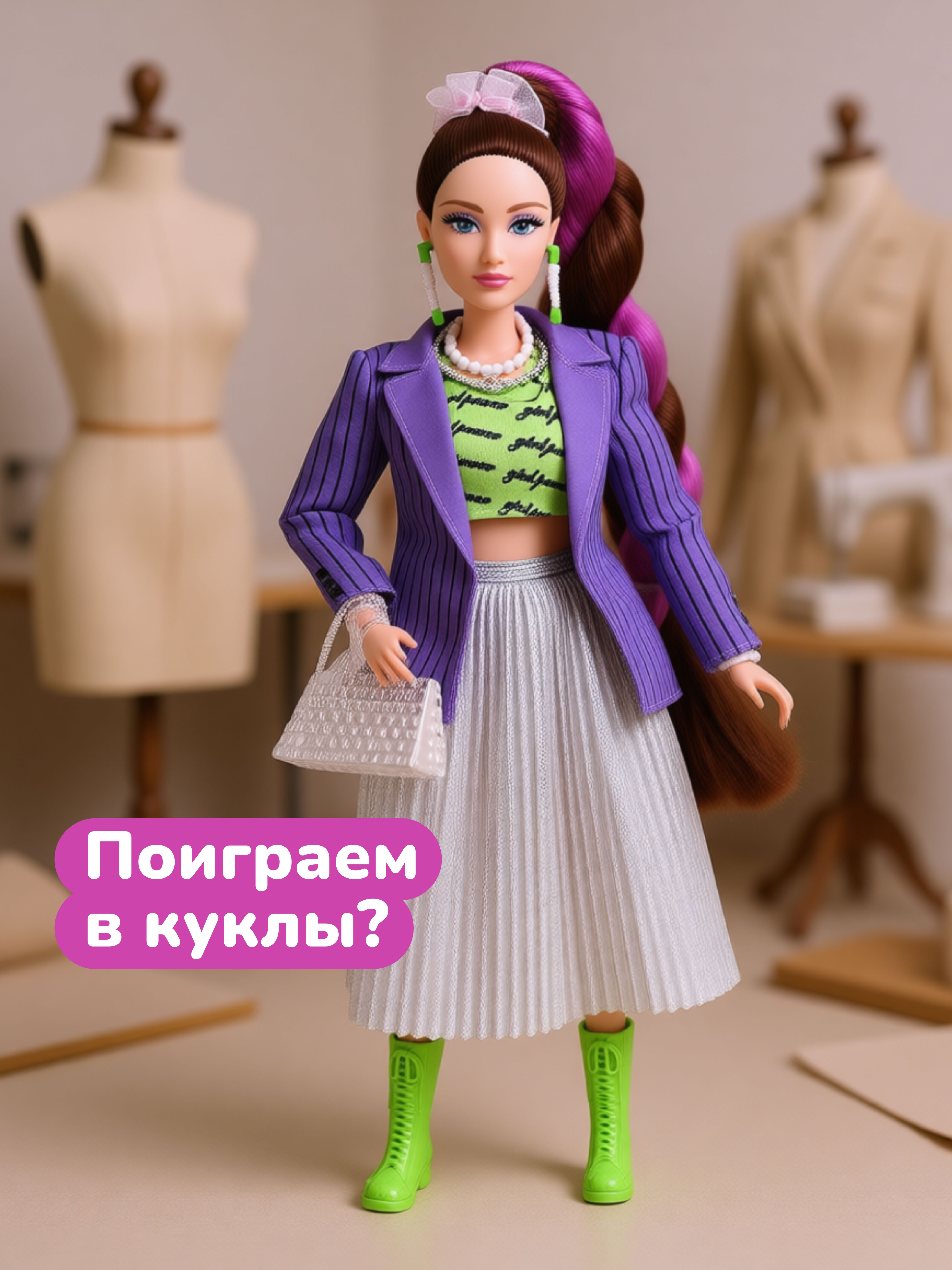 Кукла модельная Наша Игрушка Модница 803487 - фото 3