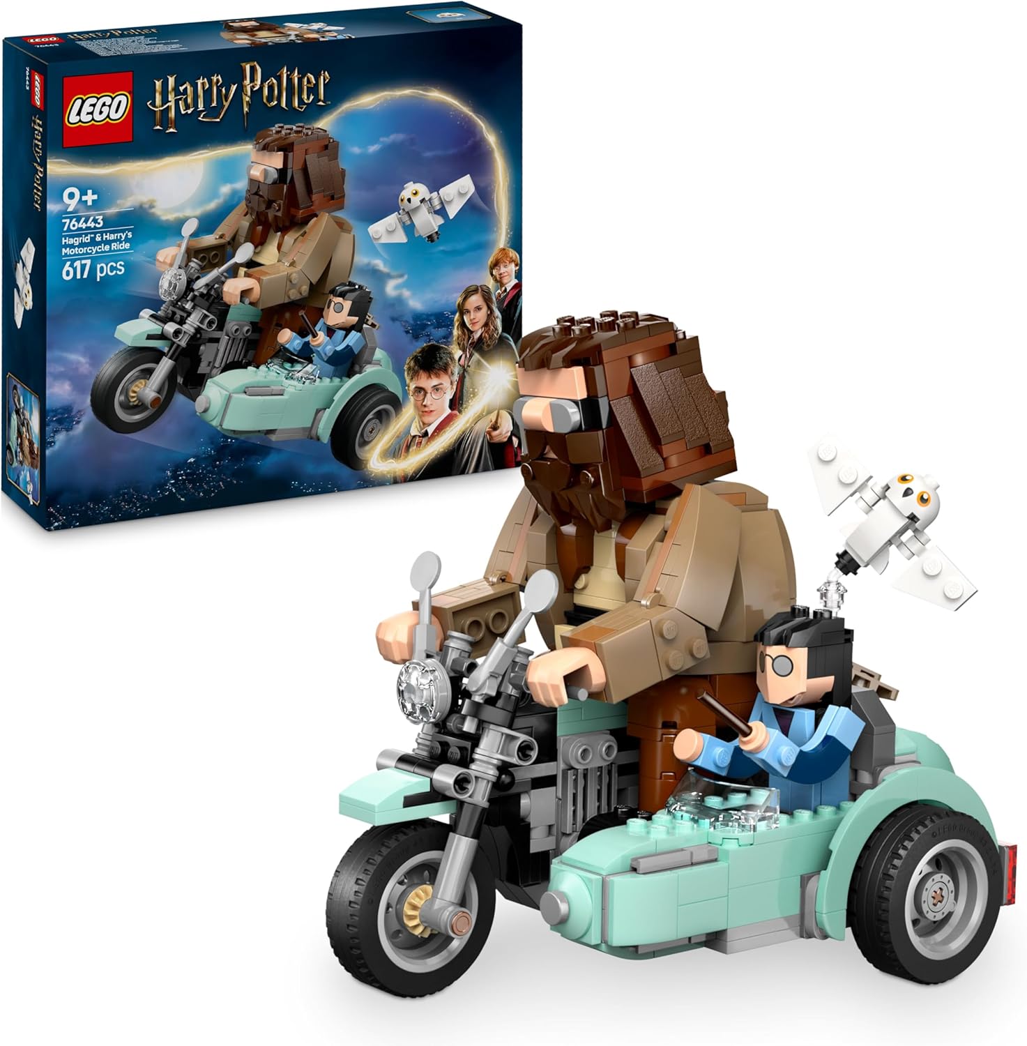 Конструктор LEGO Harry Potter Путешествие Хагрида и Гарри блочный - фото 1