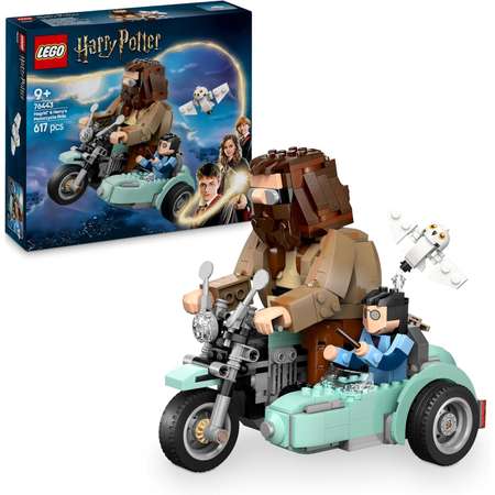Конструктор LEGO Harry Potter Путешествие Хагрида и Гарри блочный
