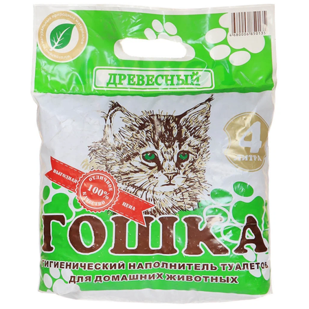 Наполнитель ГОШКА 4 л древесный