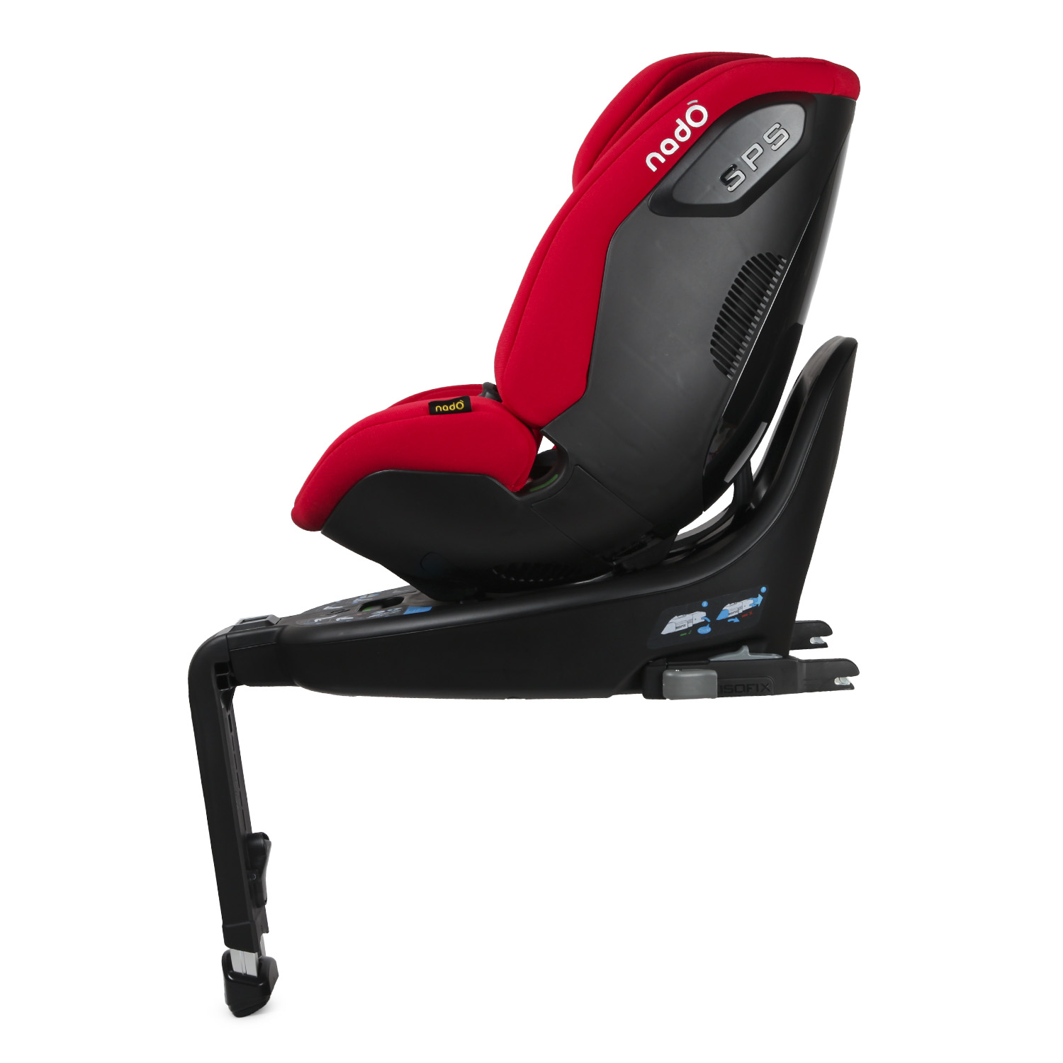 Автокресло nado Garnet red Isofix 0+/1/2 (0-25 кг) - фото 14