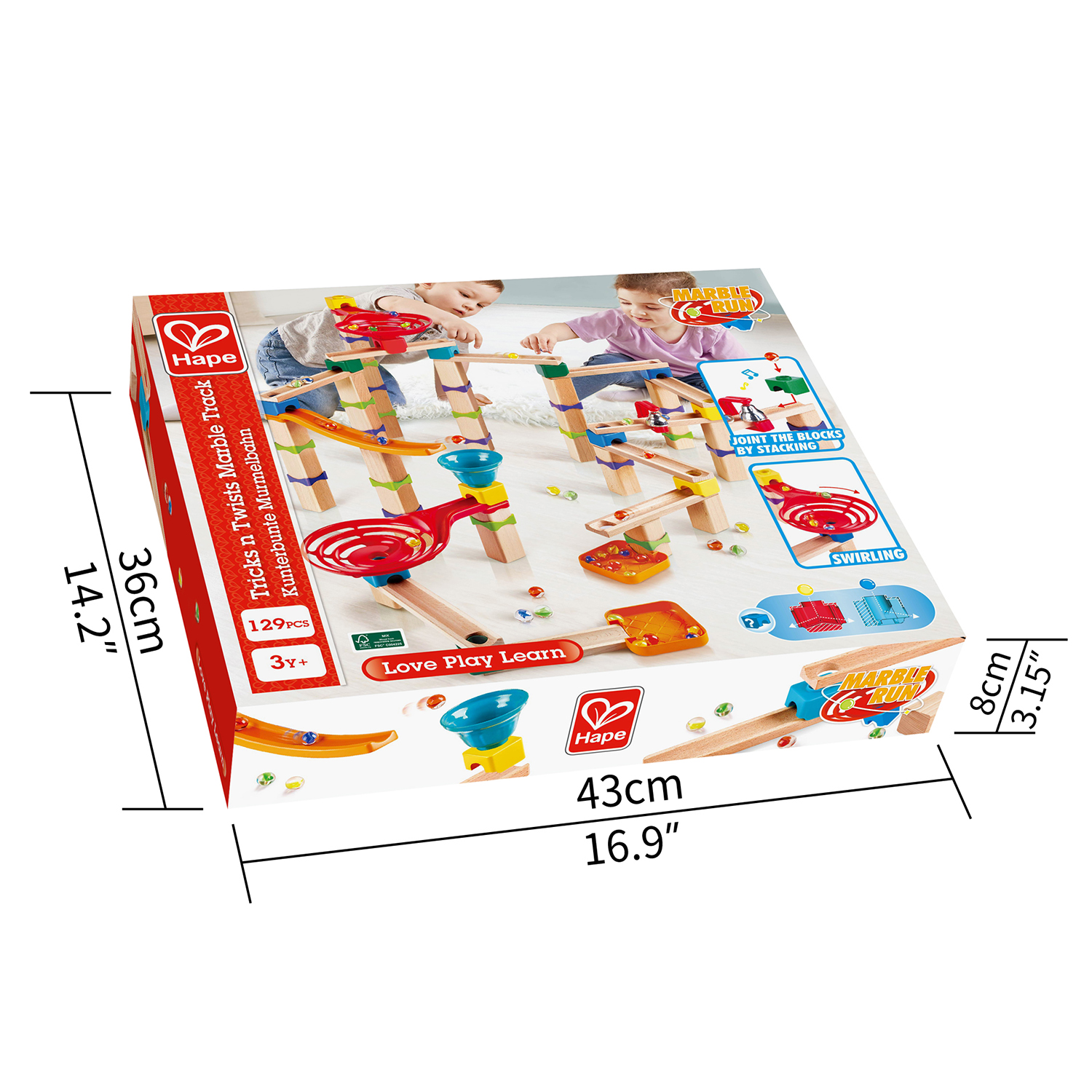 Игровой набор HAPE каскад шариков E1100_HP - фото 4