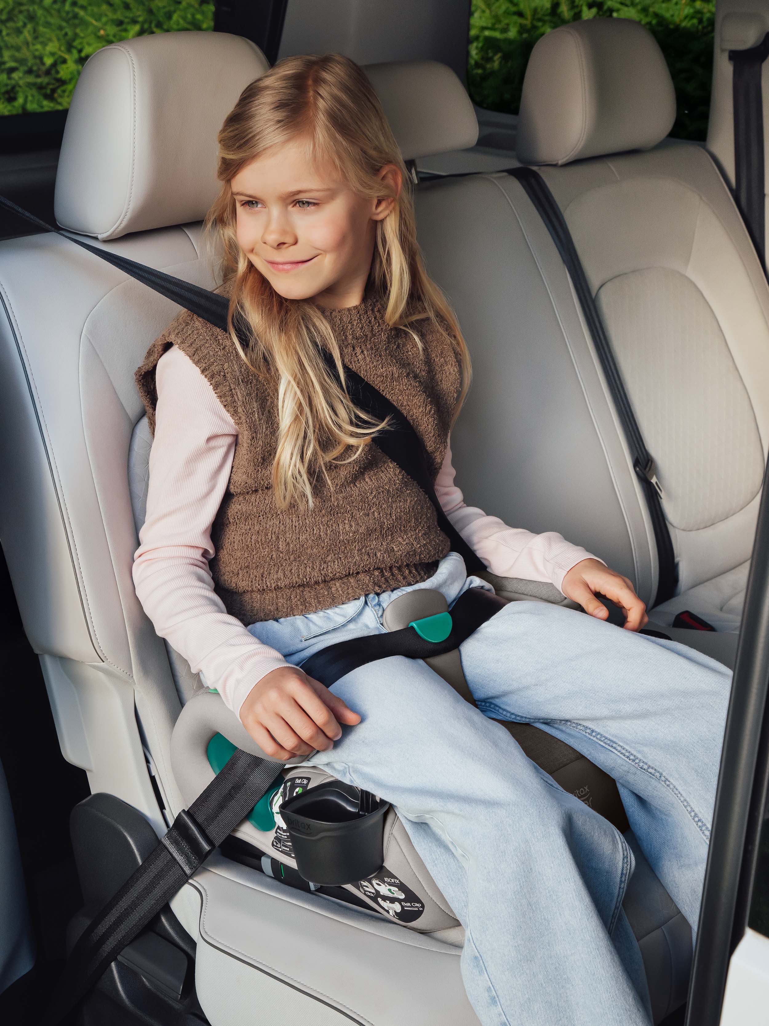 Автокресло Britax Roemer TRAVELFIX для детей 135-150 см Isofix 3 (22-36 кг) бежевый - фото 18