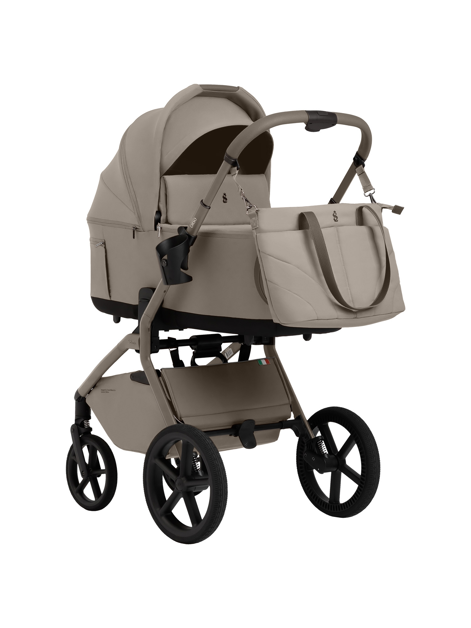 Коляска 2в1 Sweet Baby Orso Beige Neo бежевый - фото 19