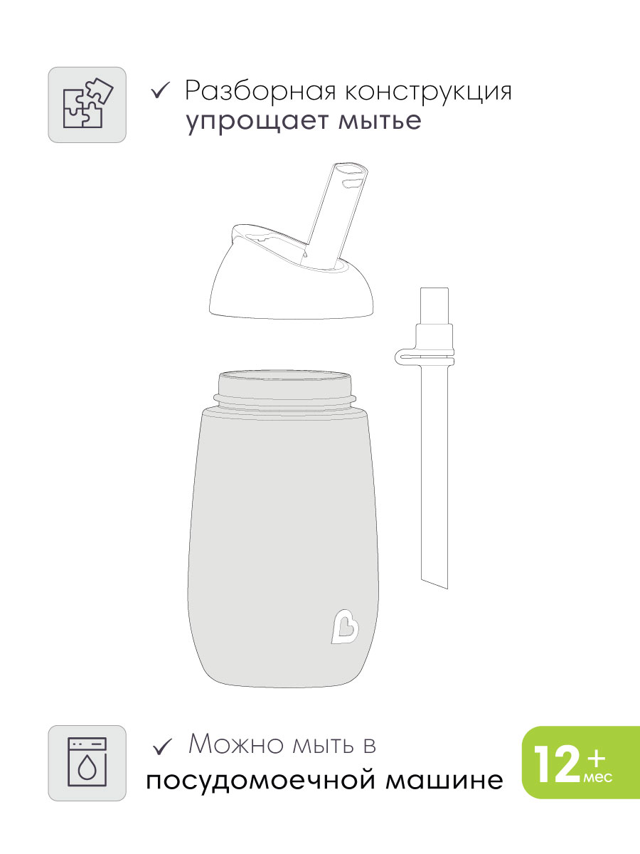Поильник Munchkin 296 мл 1 шт. - фото 4